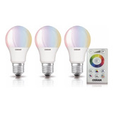 Lampara Colores Rgb 7.5w Remoto E27 Led 7014910...