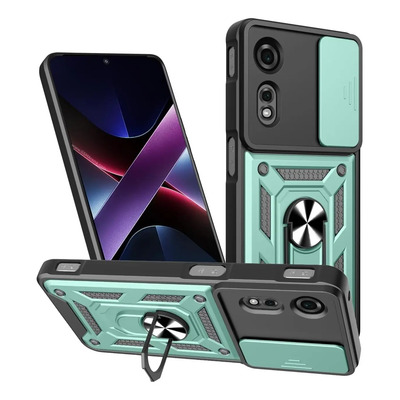 Funda Para Zte Nubia Neo 2 5g Fabricada En Material Pc Rígido Con Tapa Deslizante Para Cámara Y Soporte Aro | MercadoLibre