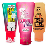 Kit 3 Lubrificantes Intimo Sexual Gel Dessensibilizante 