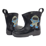 Bota Lluvia Niño Bebe Plastico Antiderrapante Impermeable