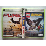 Jogo Duplo 2 Em 1 Lego Batman + Pure Xbox 360 Original