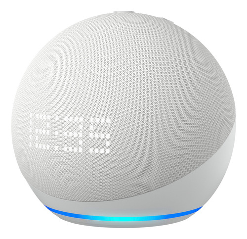 Echo Dot 5ª Geração Com Relógio Smart Speaker Com Alexa 