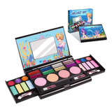 Maquillaje  Kit  Para Niñas, Paleta  Plegable Con Es Fr80sm