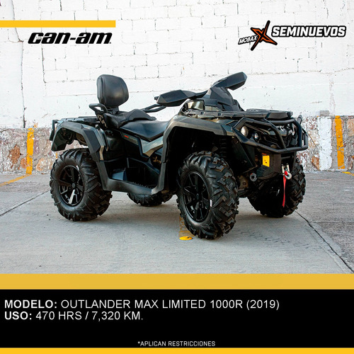 Can-am Outlander Max Limited 1000r