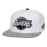 Gorra Mitchell&ness Nba Cement Top Los Angeles Lakers Plana