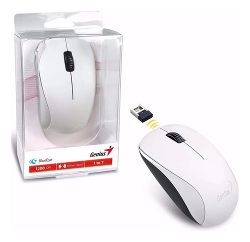 Mouse Inalámbrico 2.4ghz 1200dpi Genius New Nx-7000 Usb