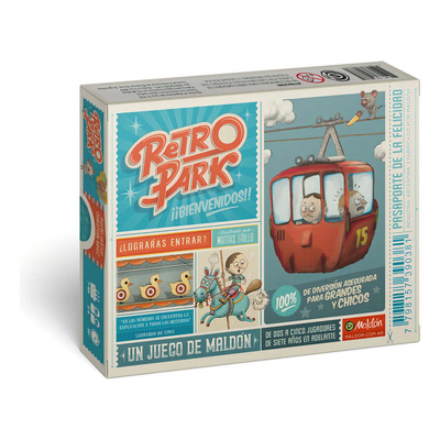 Juego De Mesa Familiar Retro Park De Maldón | MercadoLibre