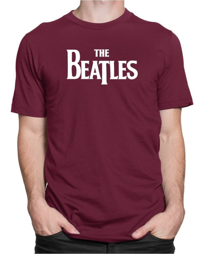 Camiseta The Beatles Banda Rock Camisa Estampa Em Relevo 