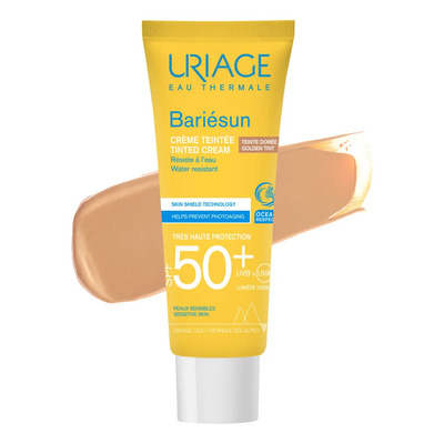 Uriage Bariesun Spf50+ Crema con color tono Dorado 50ml | Envío gratis