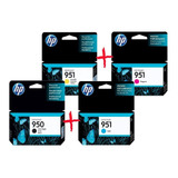 Cartuchos Hp 950 Negro + 951 Colores Combo Originales