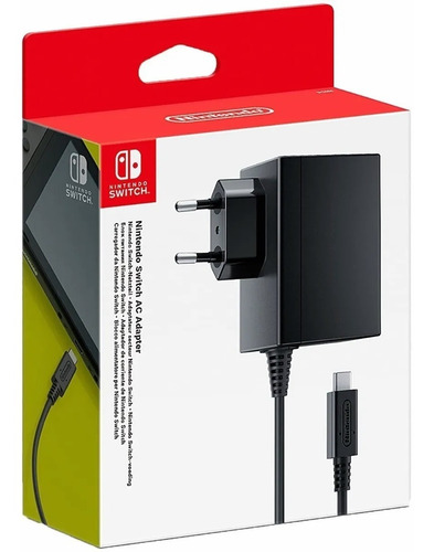 Adaptador Cargador Rápido Compatible Nintendo Switch/lite 