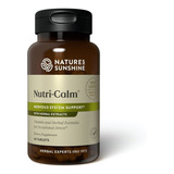 Nutri-calm Nature´s Sunshine 60 Capsulas Msi Sabor Sin Sabor