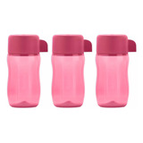 Botella Para Agua Eco Twist 3 Piezas De 90ml C/u Tupperware