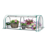 Solution4patio Garden Portable Mini Tunnel Greenhouse, Inver