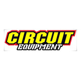 8 Adesivo Circuit Equipment Tunning Moto Grau Race
