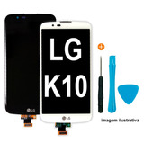 Frontal Tela Display  LG K10 K430tv Sem C.i + Ferramentas