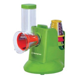 Rebanador Rallador Eléctrico Westinghouse Salad Maker Color Verde