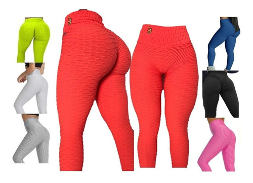 Leggins Mallones Anticelulitis Efecto Levanta Gluteos