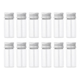 12 Frascos De Muestra De 10 Ml, Botellas Pequeñas De Vidrio