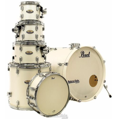 Bateria Pearl Decade Maple Satin Finish White Pearl 20¨,8¨,1