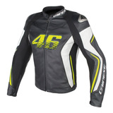 Chamarra Para Motociclismo Dainese Vr46 D2 Leather