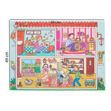 Rompecabezas 28 Pzas Grandes La Familia Puzzle Para Colorear