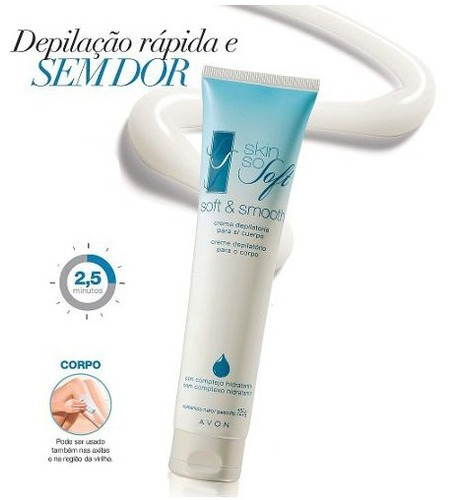 Kit Com 04 Creme Depilatorio Para O Corpo Avon/frete Gratis