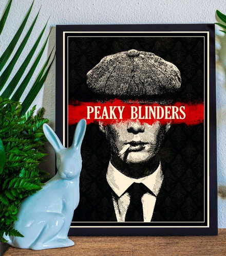 Cuadro Marco Negro Poster 33x48cm 010 Shelby Peaky Blinders