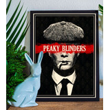 Cuadro Marco Negro Poster 33x48cm 010 Shelby Peaky Blinders