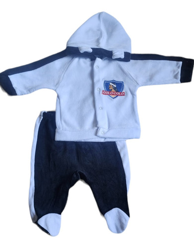 Conjunto Plush Bebé Colo-colo