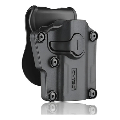 Funda Para Arma Universal 9mm Negra Cytac Uhfs Diestro Negro | Meses sin interés