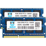 8gb Ddr3l-1600 Sodimm 16gb Kit (2x8gb) Pc3l-s Ddrmhz 2rx8