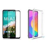 Capinha Para Xiaomi Mi A3  + Pelicula 9d 5d Nano Hydrogel