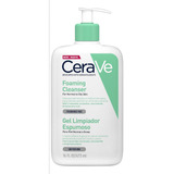 Gel Cerave Limpiador Espumoso Piel Normal A Grasa De 473ml