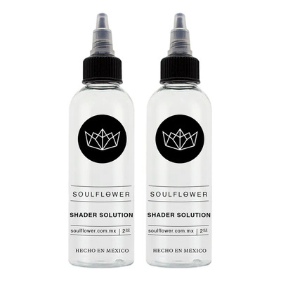 Diluyente Tinta Tatuaje Soulflower Shader 2oz Para Sombra Pack 2 Piezas | MercadoLibre