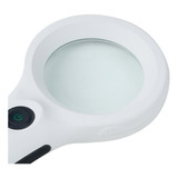 Lupa Lente De Vidrio Luz Led Uv Deteccion D Billetes Proskit