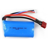 Bateria 7,4v X 1500mah P/ Carrinhos  12428 - 12423- 12427 Wl