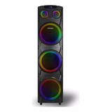 Torre De Sonido Daewoo Bluetooth Bocina Inalámbrica Tws 100w Color Negro