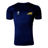 Remera De Microfibra Training Blue De Los Pumas