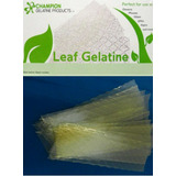 Gelatina - Champion Gelatin Gold Leaf De Olivenation, Hojas 