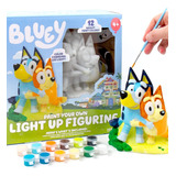 Bluey Paint Your Own Light-up Figurine, Bluey & Bingo Night 