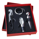 Set Kit Accesorios Para Vino Destapador Sacacorcho  Aireador