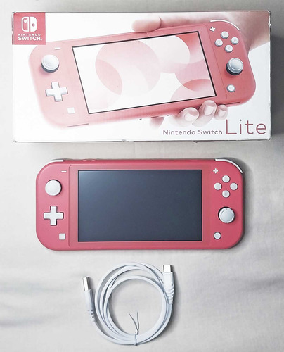 Nintendo Switch Impecable Color Rosa