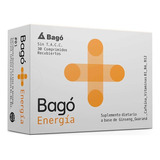 Bago + Energia X 30 Comp. Sabor No