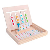 Juego De Patrones Montessori 4 Colores Madera Niños 