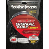 Rockford Fosgate Cable Rca Par Trenzado 16 Ft = 4.8m Rfi-16