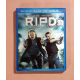 R.i.p.d. Policía Del Más Allá Blu-ray 3d + 2d + Dvd Original