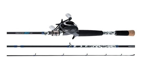 Combo Daiwa Procaster 80 System Casting 4+1 Balineras