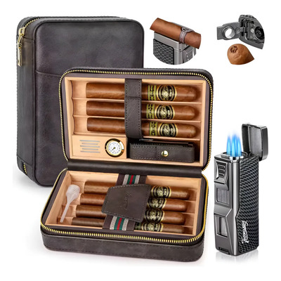 Estuche Puros Habanos Cohiba Con Encendedor E Higrómetro | Envío gratis