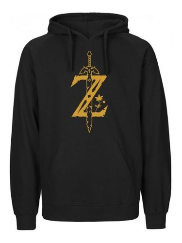 Sudadera The Legend Of Zelda Logo Breath Of The Wild Gamer